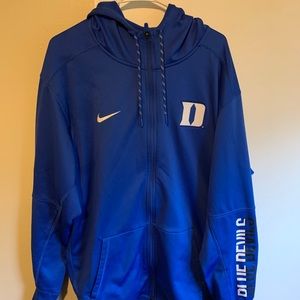 Nike Duke Blue Devils zip up sweatshirts. XXL